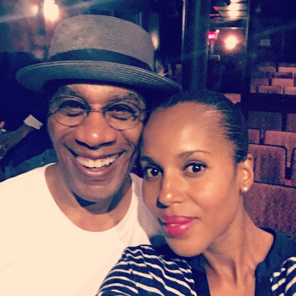 Kerry Washington Reunites With Her Scandal Dad Joe Morton